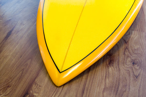 Rodeobird Quad Diamond Tail Surfboard Handshaped Nose