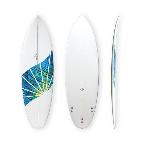 Shaper Joe Trizzino hand shaped surfboard